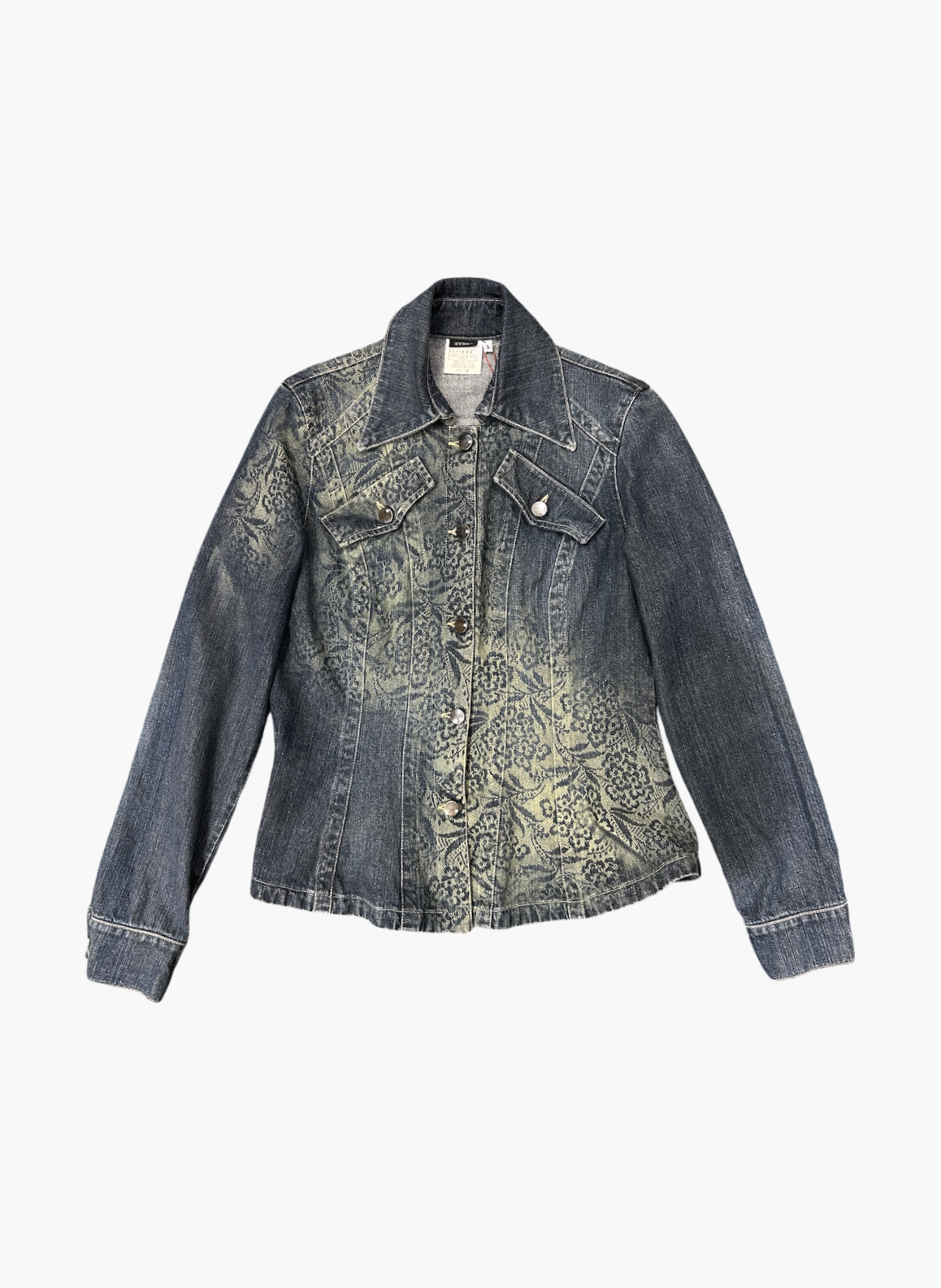 FERRE VESTE JEAN DENTELLE